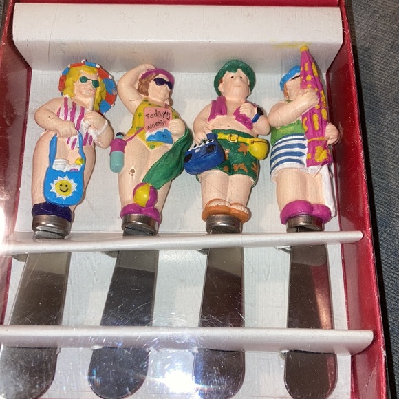 Cardinal inc. Dining Vintage Bathing Beauties Spreadables Spreaders